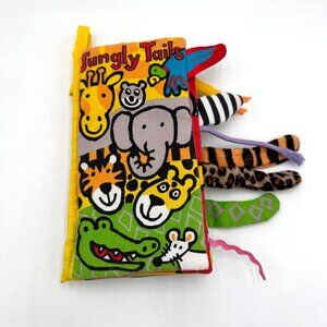 Jellycat Jungly Tails: A Soft Activity Baby Book Children's Book Baby